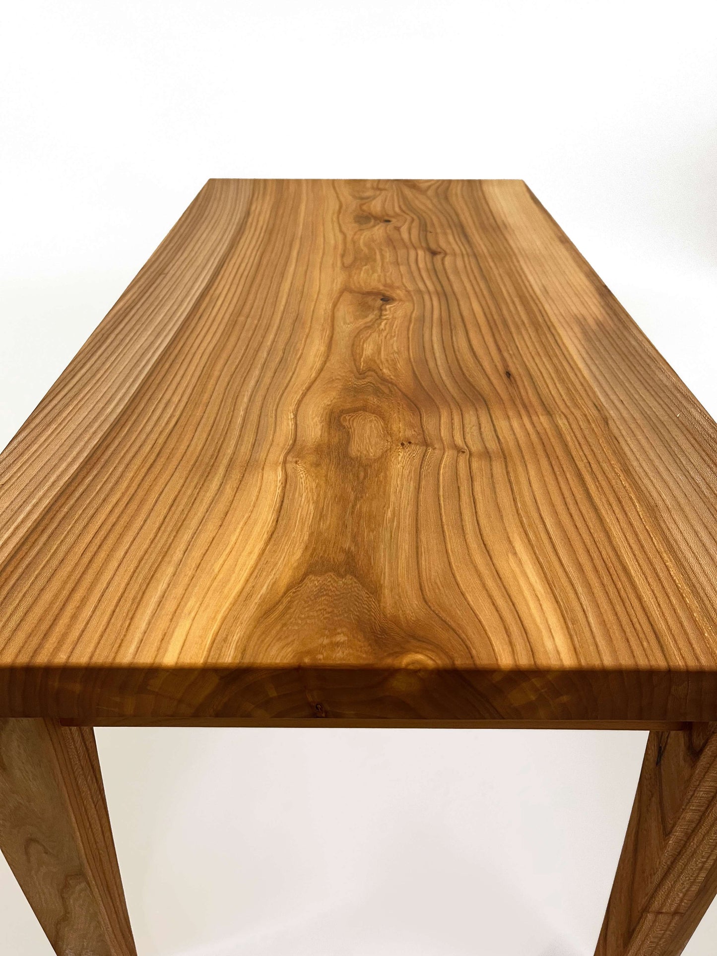 Iepenhouten boomstam koffietafel